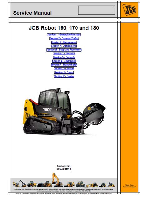 jcb robot skid steer service manuals|Jcb Skid Steer .